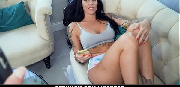 Tattooed Stepmom Lillith Morningstar Helps Son With Masturbating Problem